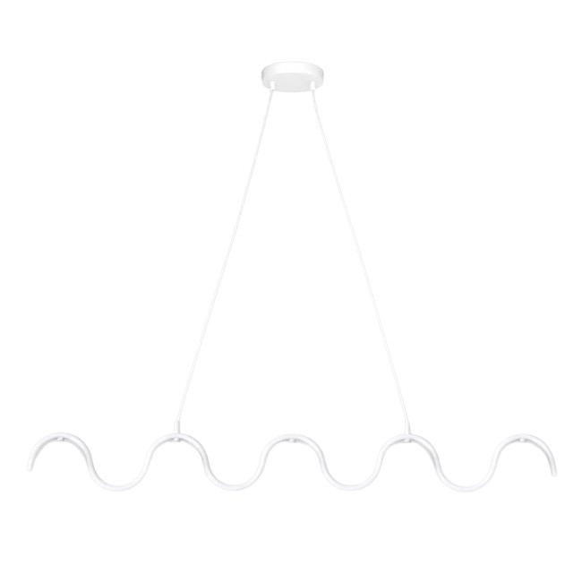 Suspension Ondessa noire (5 lumières)