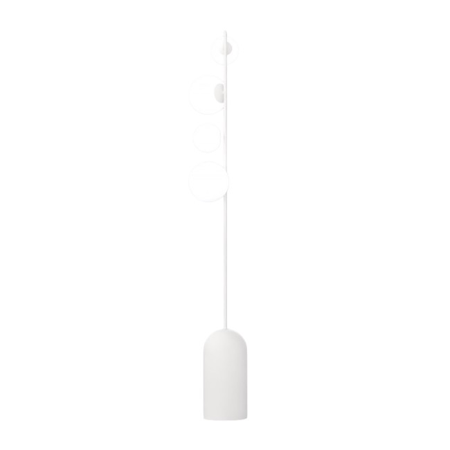 Suspension Ondessa blanche (5 lumières)