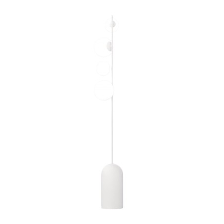 Suspension Ondessa blanche (5 lumières)