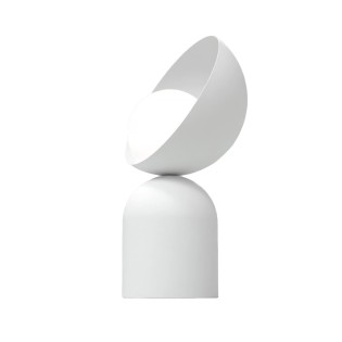 Lampe de table Elvia blanche.