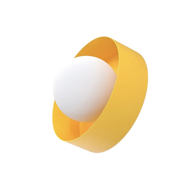 Applique mural Tenzo gris.