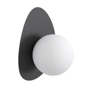 Applique mural Neru noir.