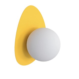 Applique mural Neru orange.