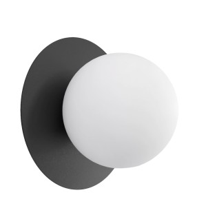 Applique mural Zalko noir.