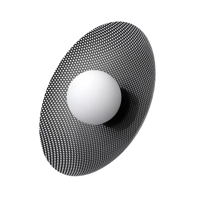 Applique mural Jovra noir.