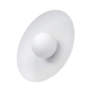 Applique mural Jovra blanc.