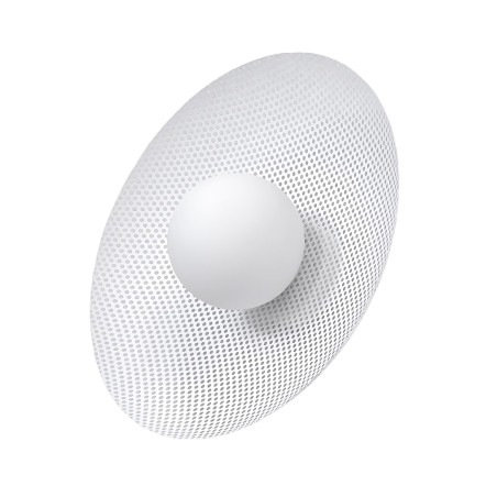 Applique mural Jovra blanc.