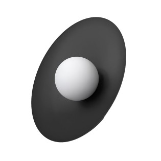 Applique mural Buli noir.