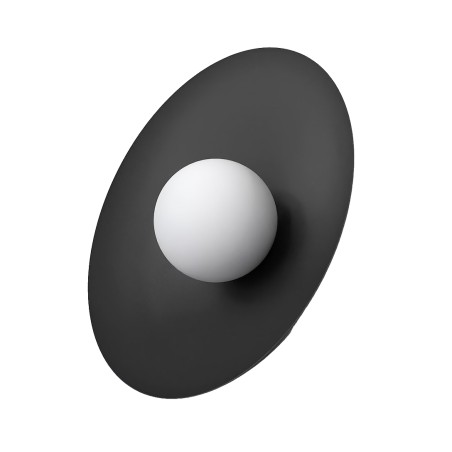 Applique mural Buli noir.