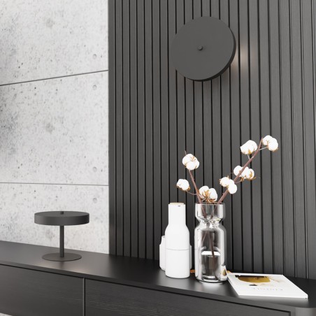 Lampe de table Zuko noire (2 lumières)