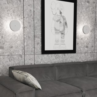 Applique mural Zuko blanc...