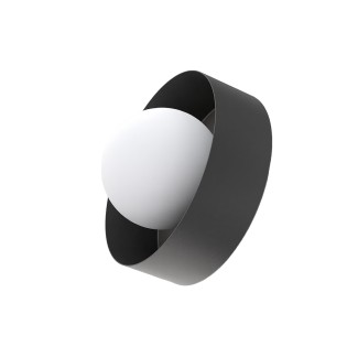 Applique mural Tenzo noir.