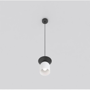 Suspension Lorenza blanc+noir.