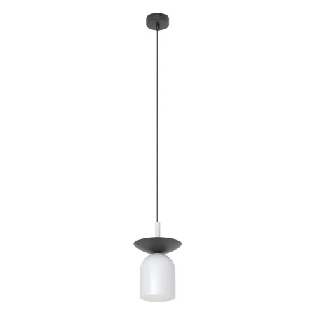 Suspension Lorenza gris+noir.