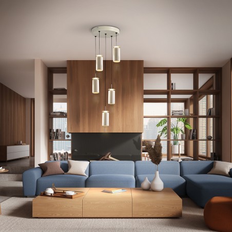 Suspension LED Alfara (5x8W)