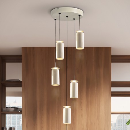 Suspension LED Alfara (5x8W)