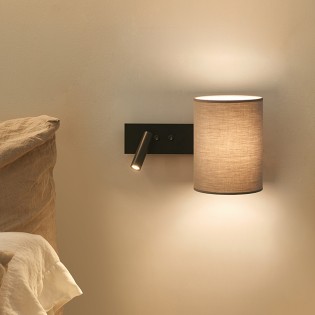 Applique murale avec lecteur LED Torso L (3W)