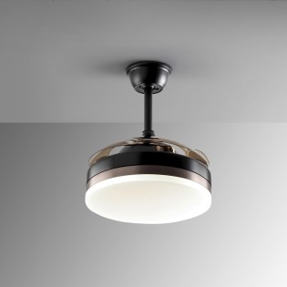 Ventilateur LED pales rétractables Vento Mini CCT Dim (24W)