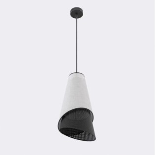 Suspension Vist Noir+Gris