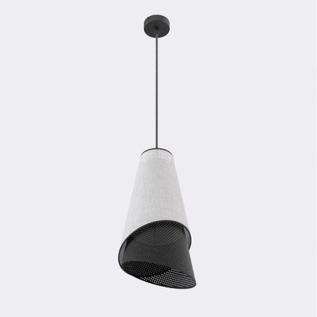 Suspension Vist Noir+Gris