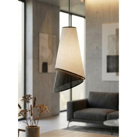 Suspension Vist Noir+Gris (3 lumières)