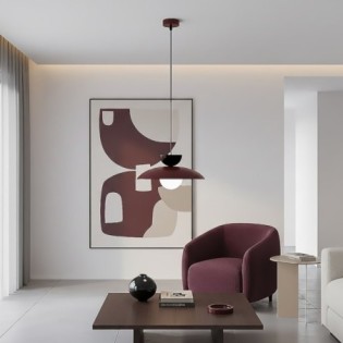 Suspension Duna Bordeaux