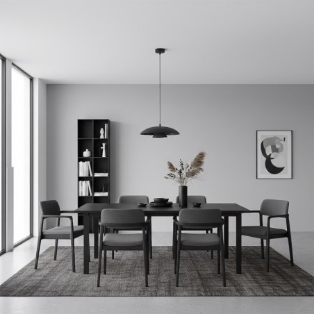 Suspension Tisa Noir