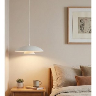Suspension Tisa Blanc
