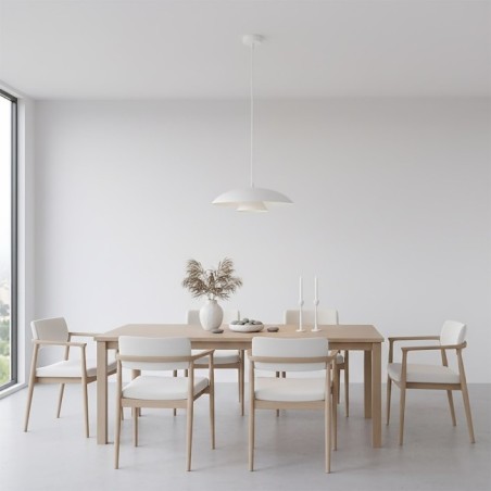 Suspension Tisa Blanc