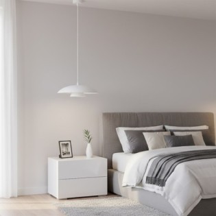 Suspension Tisa Blanc