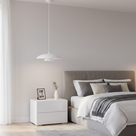 Suspension Tisa Blanc