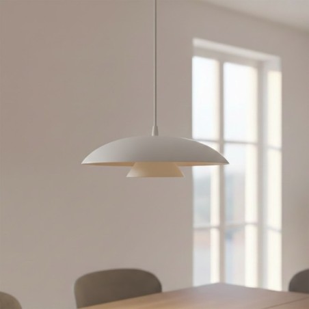 Suspension Tisa Blanc