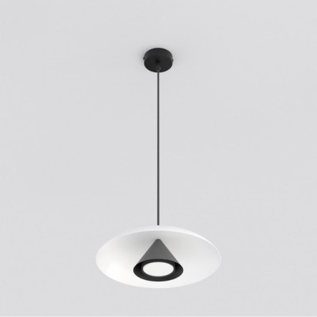 Suspension Tisa Blanc+Noir