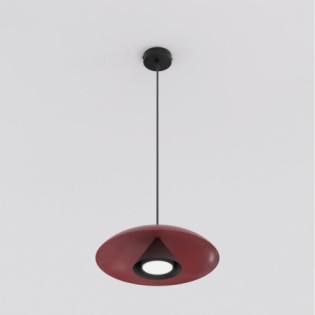 Suspension Tisa Bordeaux+Noir