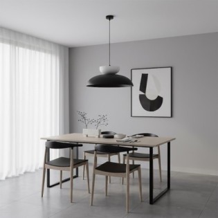 Suspension Sava Noir+Blanc