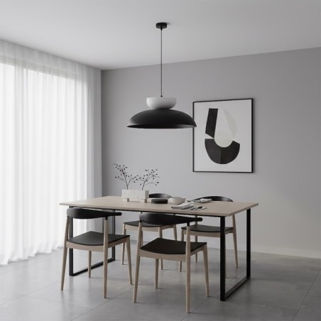Suspension Sava Noir+Blanc