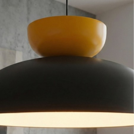 Suspension Sava Noir+Jaune