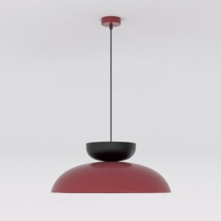 Suspension Sava Bordeaux+Noir