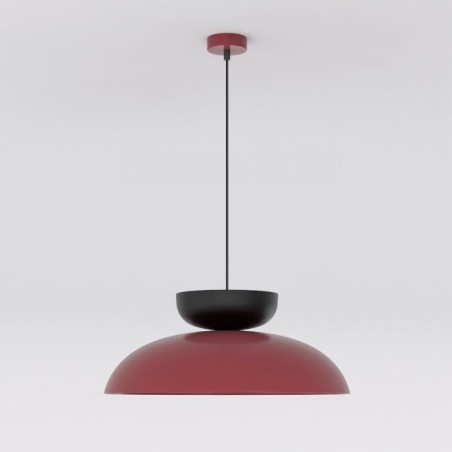 Suspension Sava Bordeaux+Noir