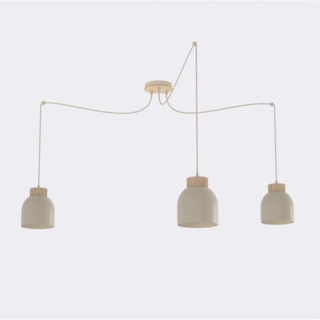 Suspension Prut Moka (3 lumières)