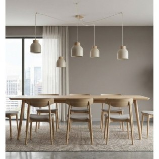 Suspension Prut Moka (5 lumières)