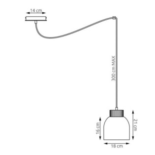 Suspension Prut Blanc