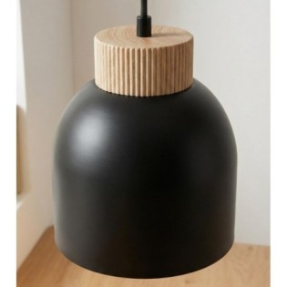 Suspension Prut Noir (3 lumières)