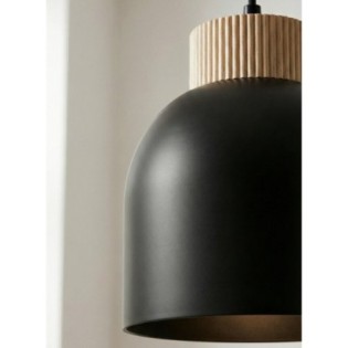 Suspension Prut Noir (3 lumières)