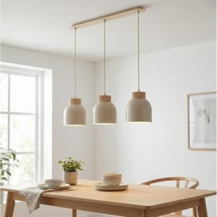 Suspension Oka Moca (3 lumières)