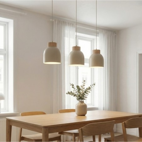 Suspension Oka Moca (3 lumières)