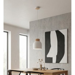 Suspension Oka Blanc