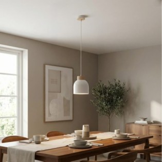 Suspension Oka Blanc
