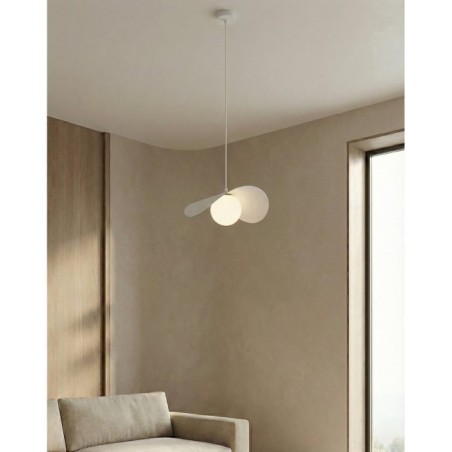 Suspension Nera M Blanc