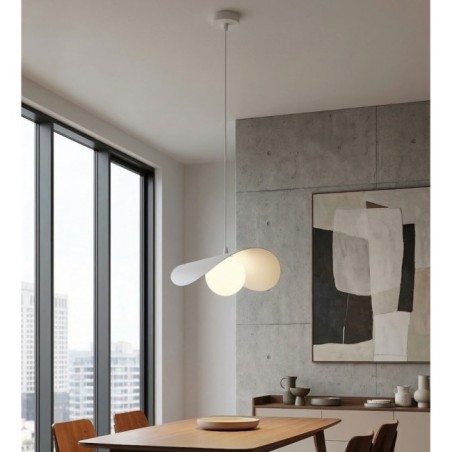 Suspension Nera M Blanc